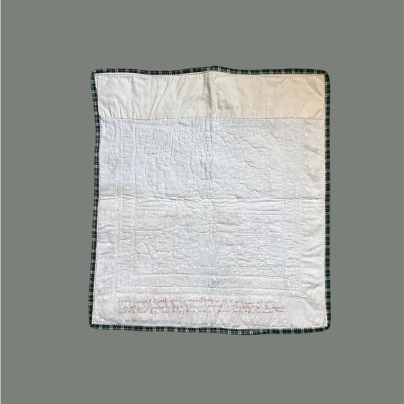 Vintage 90s Christmas Santa Claus one panel curtain decoration - Picture 5 of 12